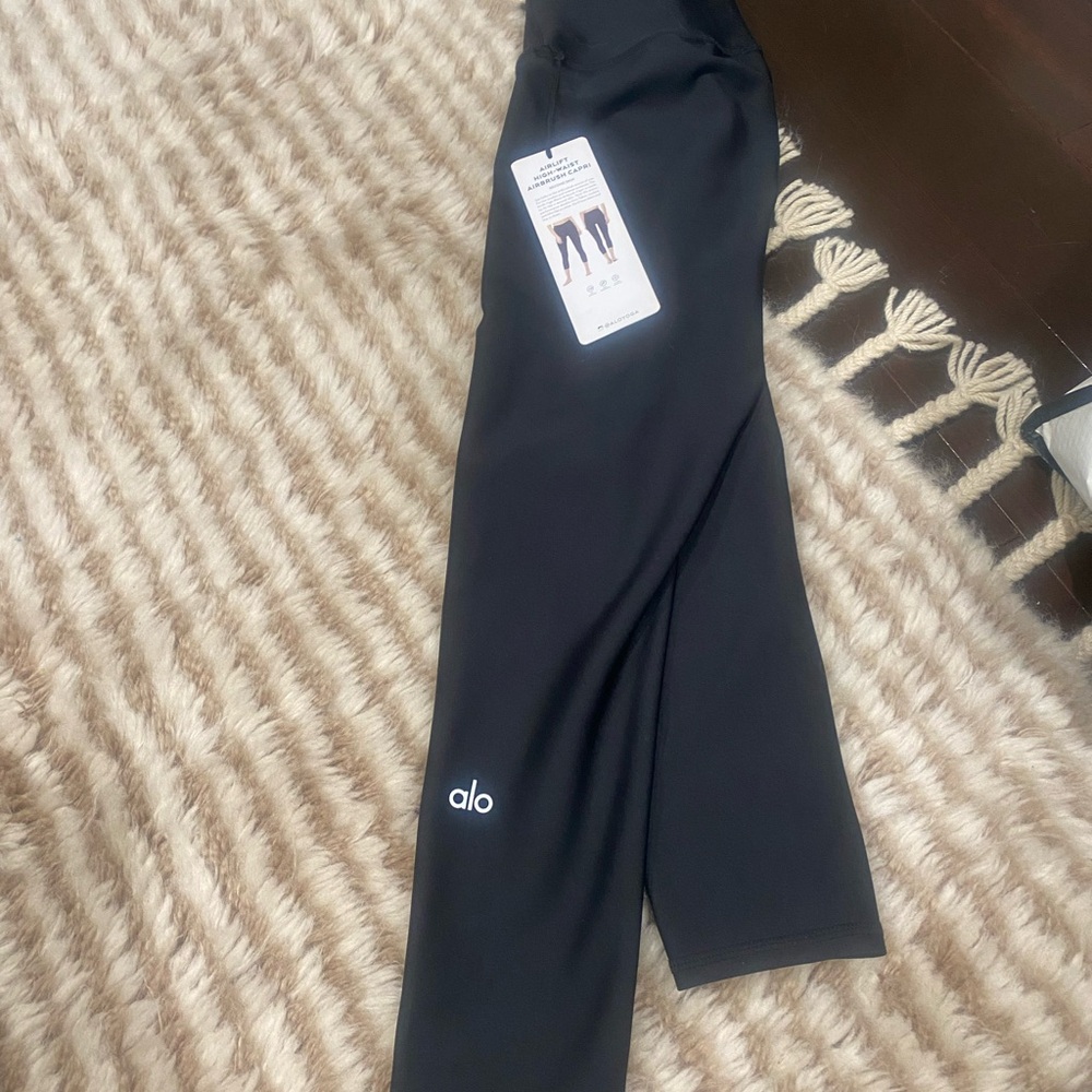 ALO Yoga Kids Black Leggings
